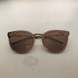 NWOT Aerie Rose Gold Mirror Sunnies